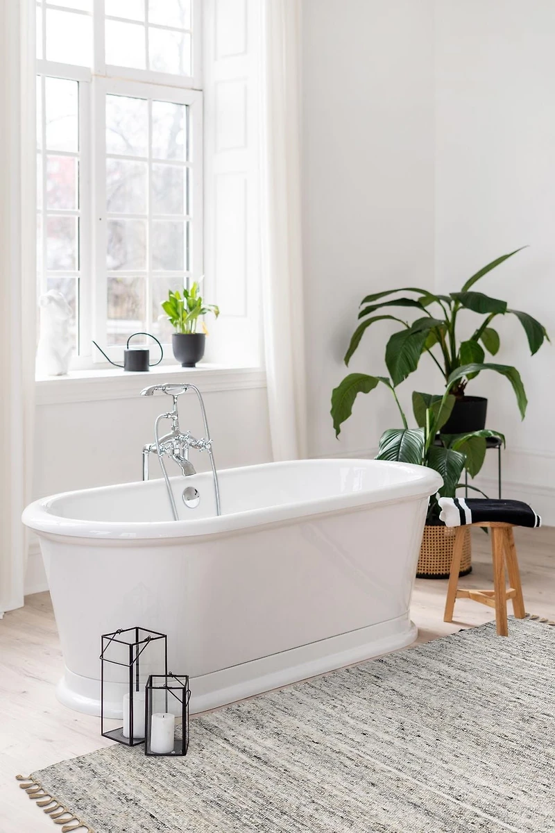 Tapis d'appoint Berbère Verginia naturel & noir de 1 pi 10 po x 2 pi 10 po