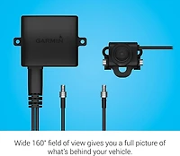 Garmin BC™ 50 – Caméra de recul sans fil, résolution HD, objectif 160 degrés, résistant aux intempéries, portée de 15,2 m pour camions, camping-cars et remorques
