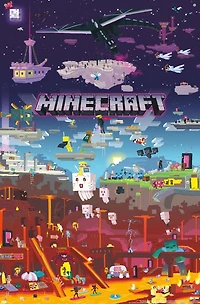 Minecraft - World Beyond Wall Poster