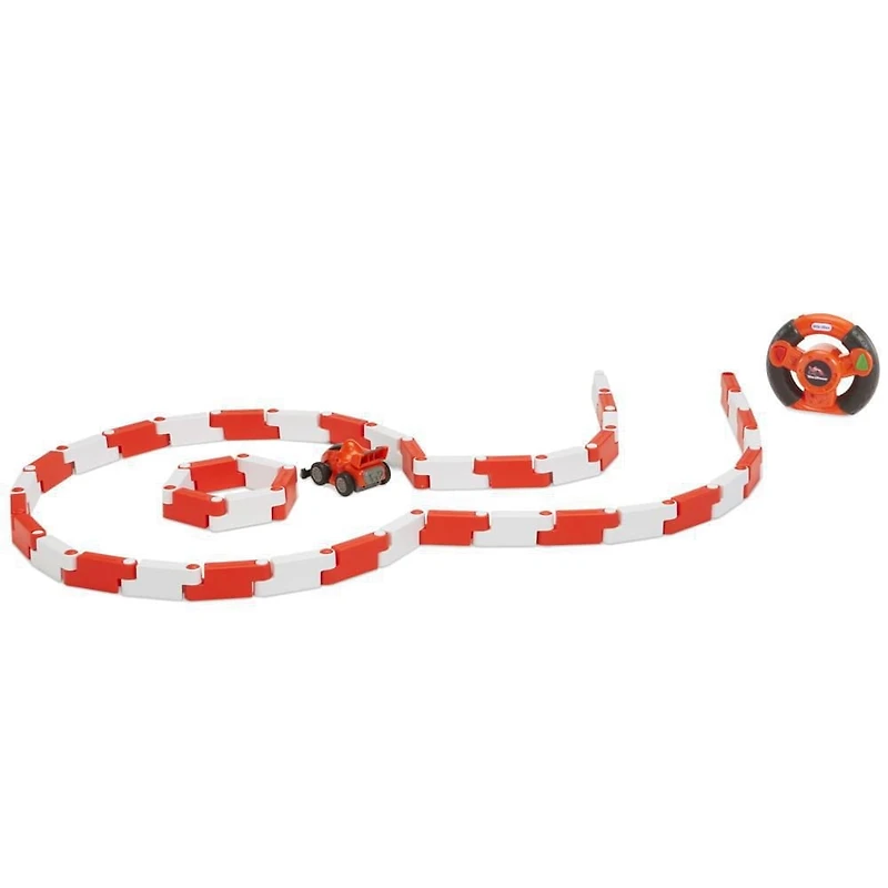 Little Tikes YouDrive Flex Tracks Red Race Remote Control Car w/ Easy Steering