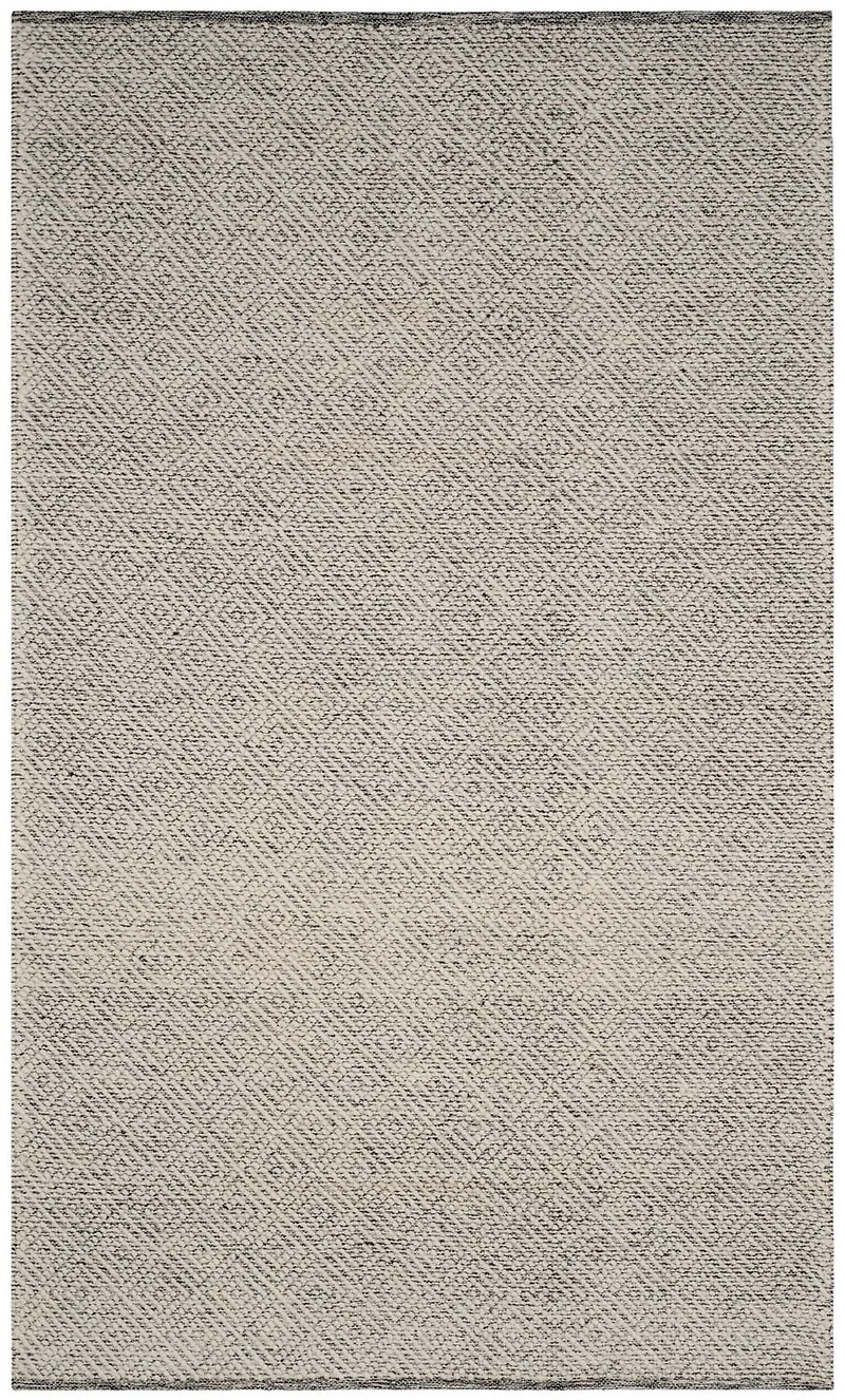 Safavieh Natura Eanna Tapis Géométrique, ivoire / gris clair, 6' X 9'