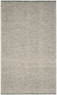 Safavieh Natura Eanna Tapis Géométrique, ivoire / gris clair, 6' X 9'