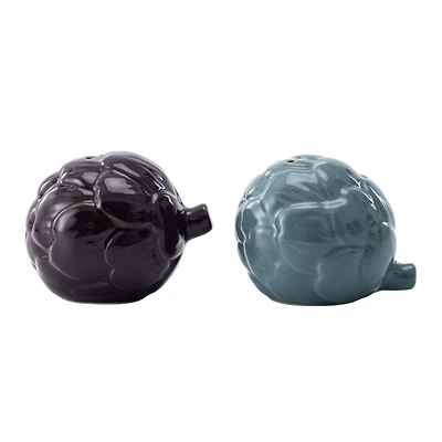 Hometrends Figural Ceramic Salt & Pepper Shaker, 2 pack