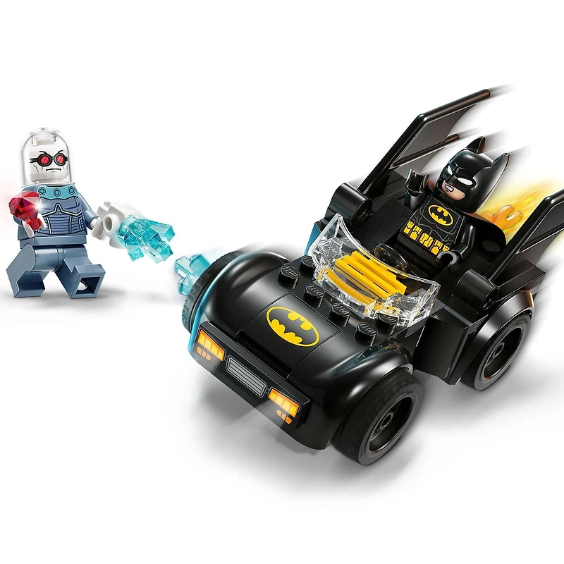 LEGO DC Batman & Batmobile vs. Mr. Freeze Toy Building Set - Superhero Batman Toy for Preschool Kids, Boys and Girls, Ages 4+ - Gift Idea for Kids Birthday - 76301, Includes 63 Pieces, Ages 4+