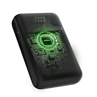 Belkin BoostCharge Portable Power Bank, 2.2in/5.7cm Integrated Cable 10,000mAh PD 20W Fast Charge USB-C Power Delivery, Portable iPhone Charger for iPhone 15 Series, iPad Pro, Galaxy S24 & More Black, BEL 10K 20W CABLE PWRBNK BLK
