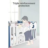 KidsVIP Parc de jeu pliable intérieur/extérieur avec 20 panneaux clôture et sécurité pour les tout-petits et les nourrissons
