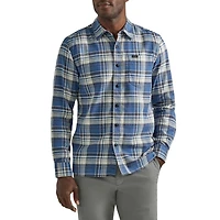 Lee Men's Long Sleeve Plaid Shirt