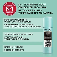 L'Oréal Paris Magic Root Cover Up, Temporary Hair Dye, 100% Grey Coverage, 1 unit