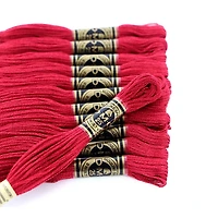 DMC Red Cotton 6 Strand Floss 8m