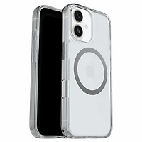 OtterBox Étui Symmetry Clear MagSafe avec Contrôle de la Caméra Clear with Bleu Tint (Clear) pour iPhone 17 Pro Max