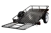 DK2 Ensembles de remorques utilitaires polyvalentes de 4 pi x 6 pi - 1,2 m x 1,8 m