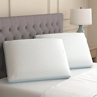 Sealy Cooling Extra Firm Support Cool Touch Bed Pillow, Queen, Machine Washable Bed Pillow