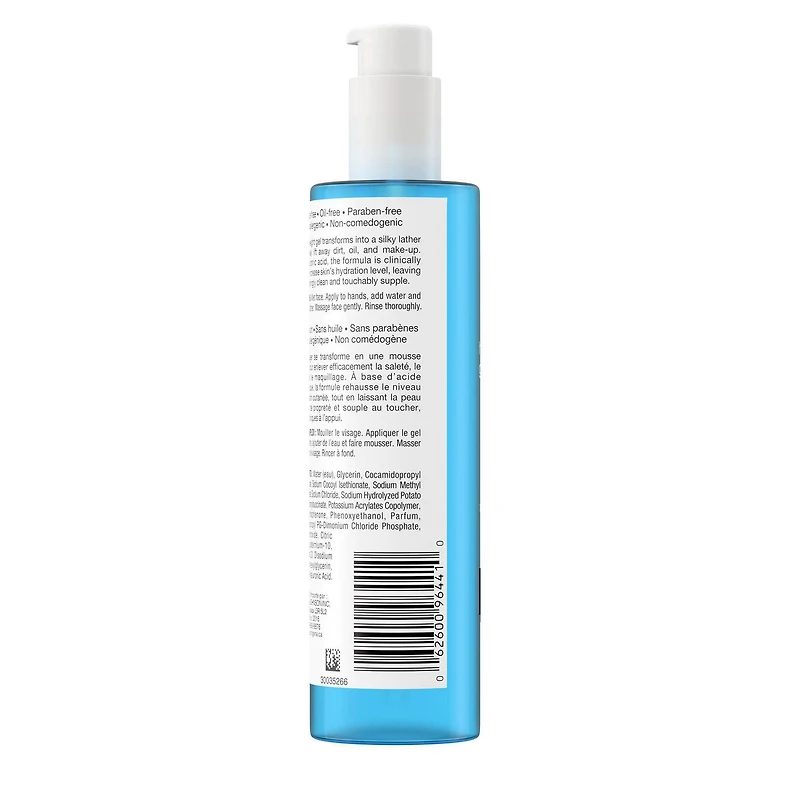 Neutrogena Hydro Boost Gel nettoyant Visage, 160mL