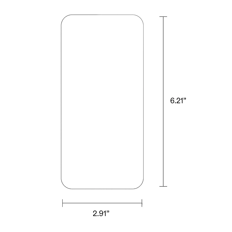 onn 2-Pack Tempered Glass Screen Protectors for Samsung Galaxy S25 FE, Standard Drop & Scratch Protection, Includes Easy Application Frame