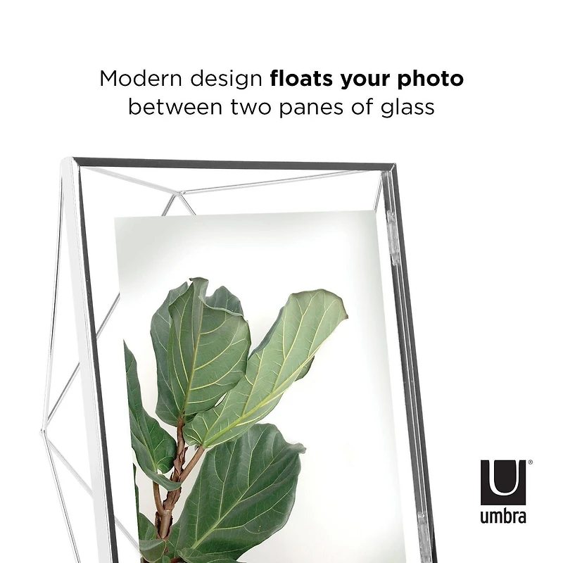 Cadre photo Umbra Prisma, chrome