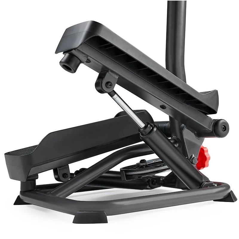 Sunny Health & Fitness Smart Stepper Stair Climber Exercise Machine for Home with Handlebar and Resistance Bands, Compact Space Saving Connected Fitness with SunnyFit App - SF-S023056