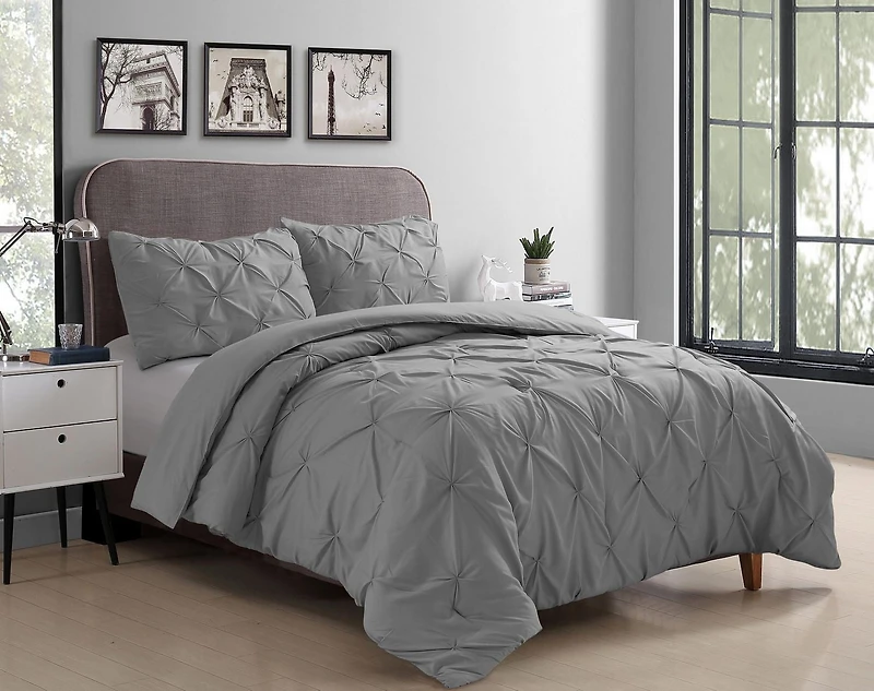 Swift Home Pintuck Comforter Set