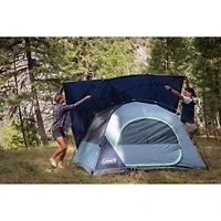 Coleman 4 Personnes Skydome Tente de Camping, Bleu