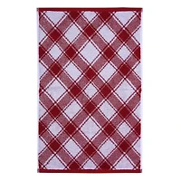 Holiday Time Plaid Hand Towels, 2-Pack