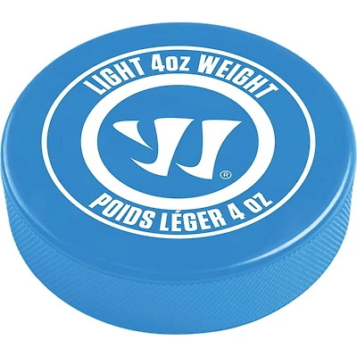 Warrior 4oz Lightweight Hockey Training Puck, Perfect for Youth Hockey