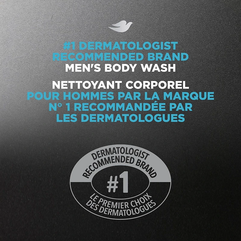 Dove Men+Care Body Wash Hydrating Clean Comfort for Men with 24-Hour Nourishing Micromoisture Technology, 532mL