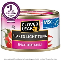 Clover LEAF® Flaked Spicy Thai Chili Light Tuna, 85 g