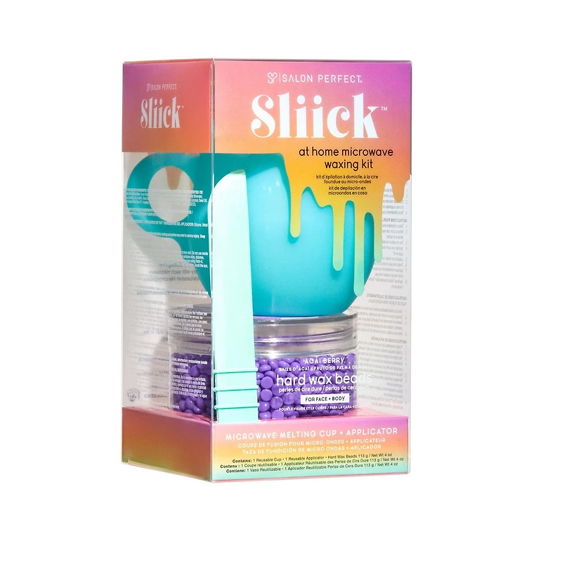 Sliick by Salon Perfect at Home Microwave Waxing Kit, Waxing kit