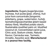 REALFRUIT 33% Less Sugar Sunshine Smash, Dare Real Fruit Candy, 120 gr