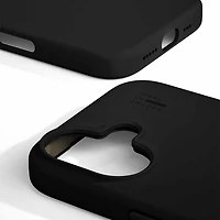 Ideal of Sweden Étui Silicone MagSafe Noir pour iPhone 17 Pro
