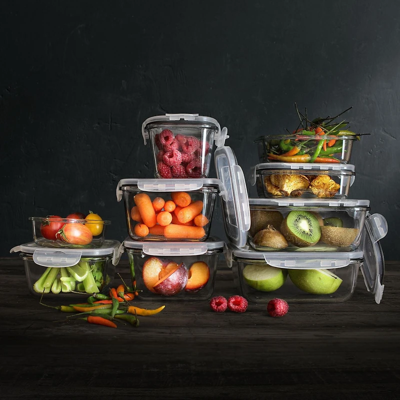 Mason Craft & More 18 Piece Glass Container Set