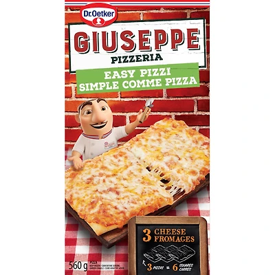 Dr. Oetker Giuseppe Pizzeria simple comme pizza 3 fromages 560 g