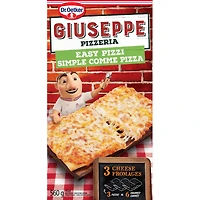 Dr. Oetker Giuseppe Pizzeria simple comme pizza 3 fromages 560 g