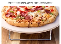 Jamie Oliver Pizza Stone & Rack