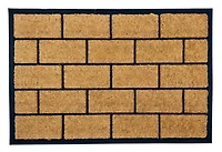 Extra Large Non-Slip Rubber Coir Door Mat – 24 Inch x 36 Inch, Durable for Outdoor/Indoor Use