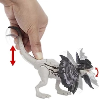 Jurassic World Figurine de Dinosaure Dilophosaure de Nouvelle Attaque