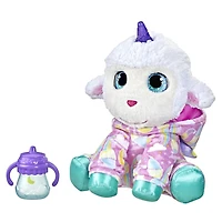 furReal Fuzzalots, chiot et singe interactifs changeant de couleur, jouets à nourrir, sons et lumières, dès 4 ans