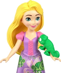 Disney Princess & Friends Set with 5 Small Dolls in Sparkling Outfits & 5 Friend Figures, Ages 3+