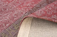 ECARPETGALLERY Tapis Fait à la Main pour Salon, Salle à Manger et Chambre à Coucher Transitionnel Collection Collage 5'5" x 7'5" en Gris