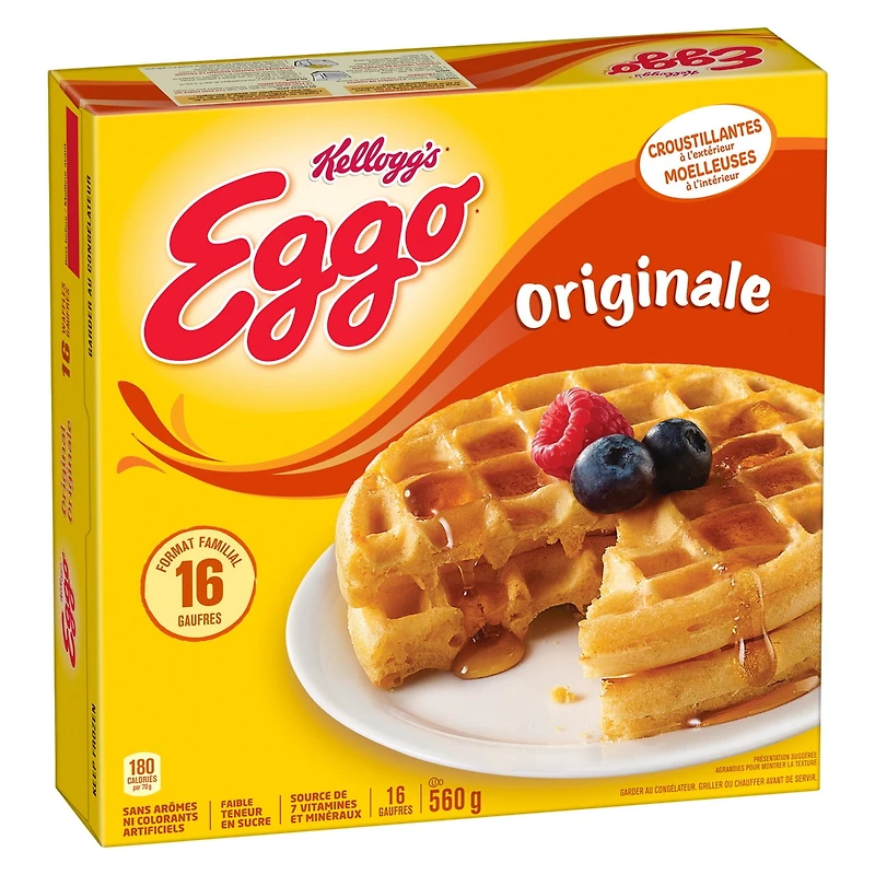 Gaufres EGGO* Originale, 560g (16 gaufres) 560 g, 16 gaufres