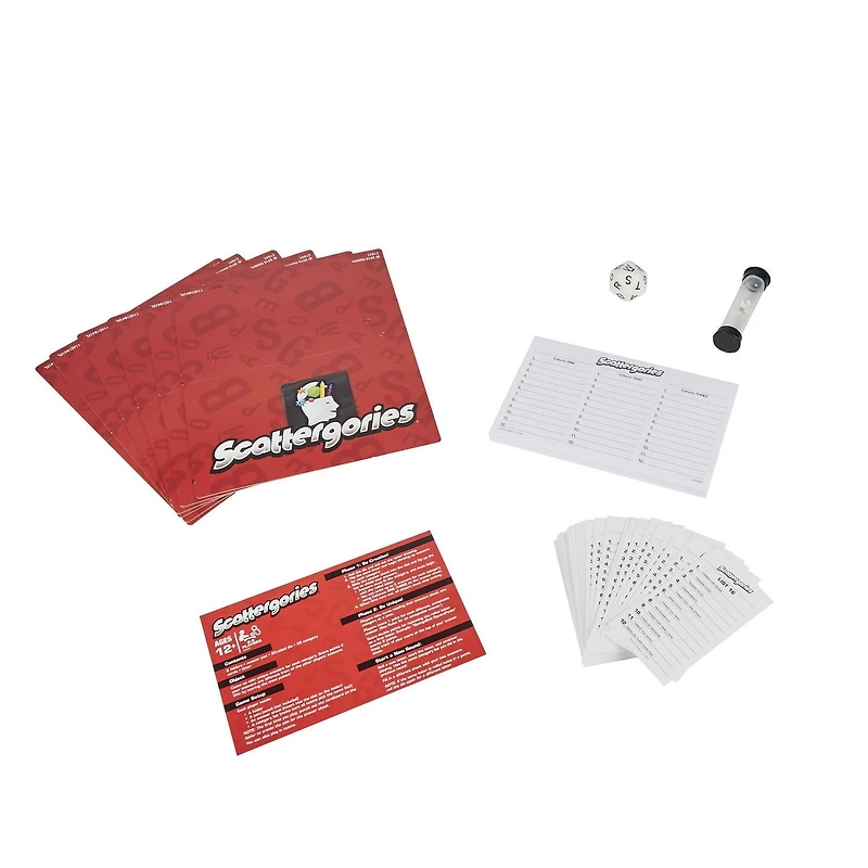 Scattergories Game