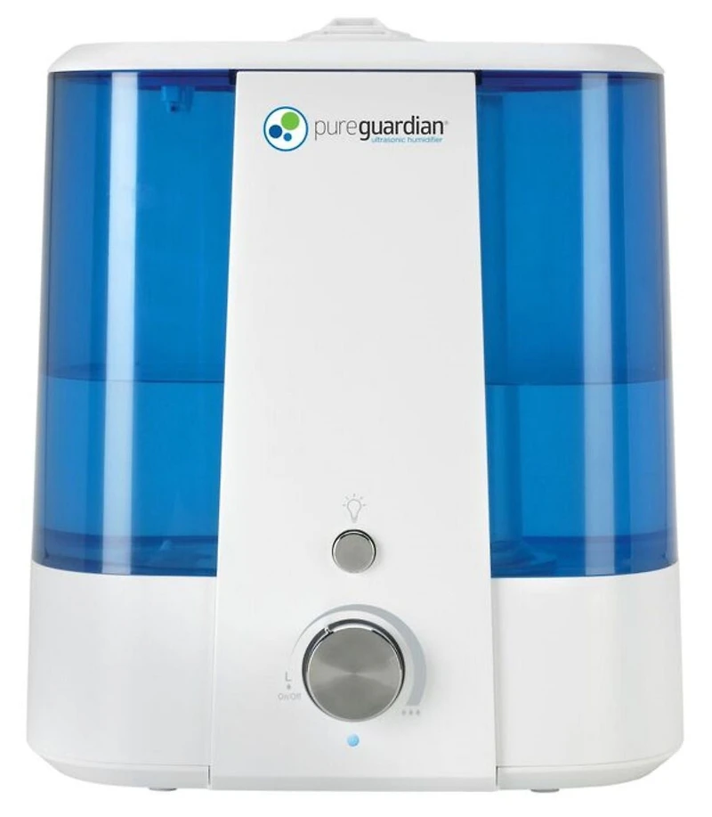 Humidificateur ultrasonique de 90 heures PureGuardian à vapeur froide avec plateau d'aromathérapie avec remplissage facile par le haut