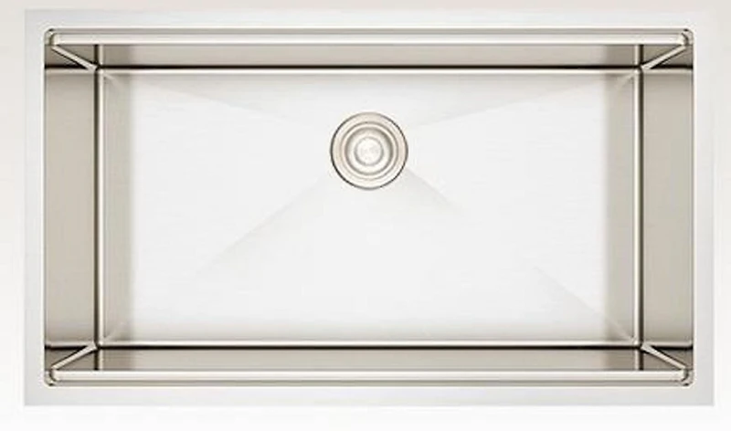 American Imaginations 32-in. W CSA Approved Stainless Steel Kitchen Sink With 2 Bowl And 16 Gauge AI-29296