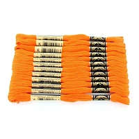 DMC Orange Cotton 6 Strand Floss 8m