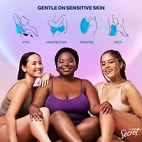 Désodorisant en bâton Secret Tout le corps sans aluminium pour femmes avec notes de pêche et de vanille 68G