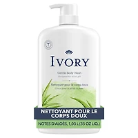 Nettoyant pour le corps Ivory Doux, Notes d’aloès 1035ML