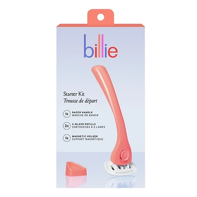 Billie Women’s Razor Starter Kit – Coral