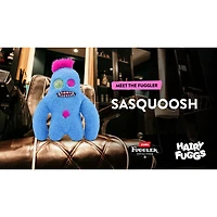 Fuggler Hairy Fuggs 9-inch Series 1 (Sasquoosh - Tuft - Blue) by ZURU, Funny Ugly Monster Plush Toy