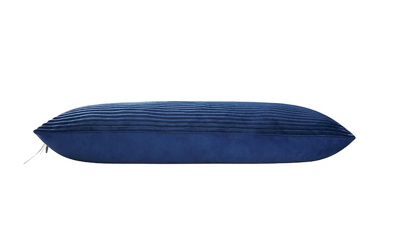 Oreiller de corps en peluche à cordon 20x46"