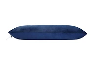 Oreiller de corps en peluche à cordon 20x46"
