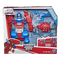 Playskool Heroes Transformers Rescue Bots Knight Watch Optimus Prime